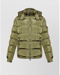 Moncler - Puffer Jackets With Hood And Quilted Pattern - Lyst