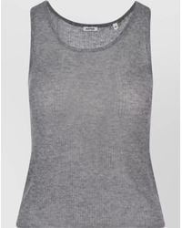 Aspesi - Long-Sleeve Knitted Top - Lyst