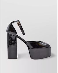 Paris Texas - Platform Sandals Patent Finish Open Toe - Lyst