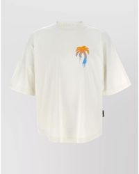 Palm Angels - I Love Pa Crew Neck Graphic T Shirt - Lyst