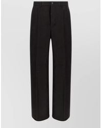Rick Owens - Pleated Front Tailored Pants With Back Pockets - Lyst