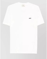 Autry - Cotton Regular-Fit Crew-Neck Logo-Embroidery T-Shirt - Lyst