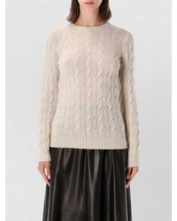 Ralph Lauren - Cashmere Cable-Knit Slim-Fit Crewneck Sweater - Lyst