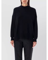Jil Sander - Cashmere Oversized Ribbed Crew Neck Jumper - Lyst