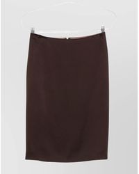 Tom Ford - Satin Midi Pencil Skirt - Lyst