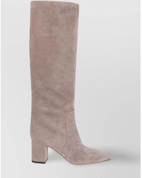 Paris Texas - Anja Knee-High Block Heel Boots - Lyst