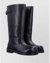 Acne Studios - Leather High-Shaft Ankle Boots - Lyst