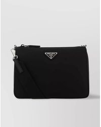 Prada - Recycled Polyamide Crossbody Bag - Lyst