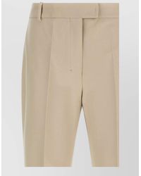 Max Mara - Cropped Flared Tailored Trousers - Lyst