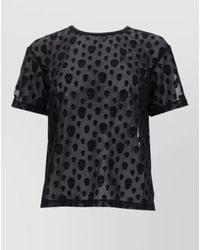 McQueen - Skull Printed Short-Sleeve T-Shirt - Lyst