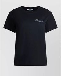 Givenchy - Cotton Logo Print Crew Neck T-Shirt - Lyst