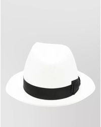 Borsalino - Monica Straw Hat Band Wide Brim - Lyst