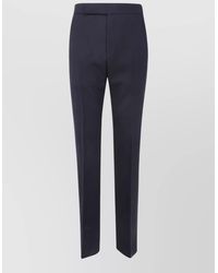 Tom Ford - Pleated Straight-Leg Tailored Trousers - Lyst