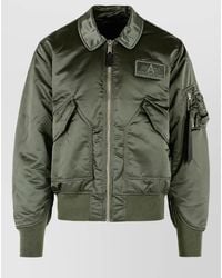 Alpha Industries - Nylon Padded Bomber Jacket - Lyst