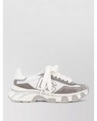 Dolce & Gabbana - Sneakers Chunky Sole Suede Accents Mesh - Lyst