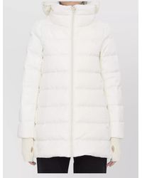 Herno - Long Puffer Jacket With Hood And Pockets - Lyst