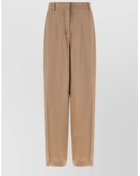 Fabiana Filippi - Satin Tailored Trousers - Lyst