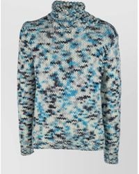Daniele Fiesoli - Turtleneck Knitwear Long Sleeves Ribbed Trims - Lyst