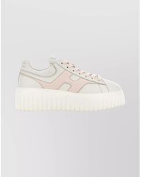 Hogan - Stylish Sneakers With Platform Sole And Round Toe - Lyst