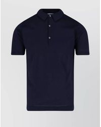 John Smedley - Polo Collar Short Sleeves - Lyst
