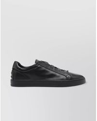 Tod's - Rubber Sole Round Toe Low-Top Sneakers - Lyst