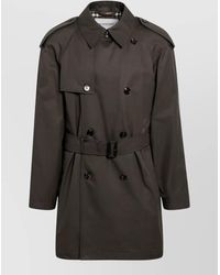 Burberry - Trench Coat Belted Waist Double Breasted - Lyst