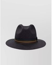 Max Mara - Straw Fedora Hat - Lyst
