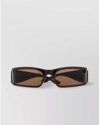 Balenciaga - Acetate Sunglasses Rectangular Frame Dark Lenses - Lyst