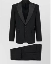 Dolce & Gabbana - Virgin Wool And Silk Tuxedo Suit - Lyst