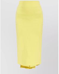 Jacquemus - Hourglass Draped Midi Skirt - Lyst