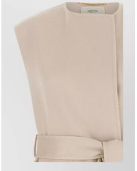 Agnona - Cashmere Belted Long Vest - Lyst