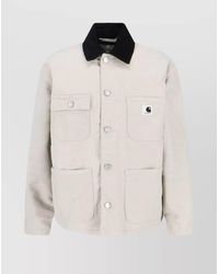 Carhartt - Relaxed Fit Jacket Contrast Collar - Lyst