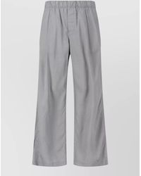 Our Legacy - Straight Trousers Side Pockets Back Button Detail - Lyst