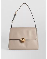 Furla - Domus S Shoulder Bag Linen Leather - Lyst