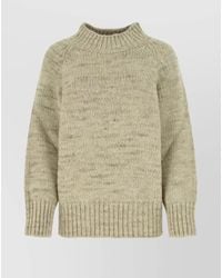 Maison Margiela - Ribbed High-Neck Sweater - Lyst