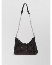 Maison Margiela - Glam Slam Micro Leather Quilted Shoulder Bag - Lyst