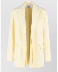 Sportmax - Viscose Blend Single-Breasted Blazer - Lyst
