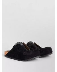 Balenciaga - Leather Dumbo Mules - Lyst