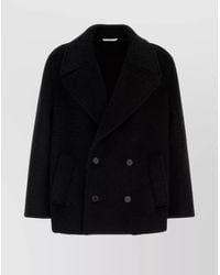 Valentino Garavani - Mohair Virgin Wool Coat - Lyst