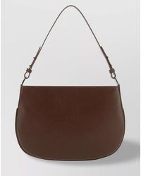 BY FAR - Issa Leather Shoulder Bag - Lyst