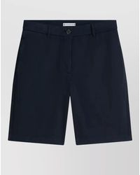 Tommy Hilfiger - Chino Shorts Belt Loops Back Pockets - Lyst