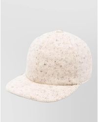 Fabiana Filippi - Wool Blend Flecked-Knit Baseball Cap - Lyst