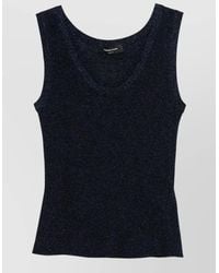 Fabiana Filippi - Sleeveless Scoop Neck Tank Top - Lyst
