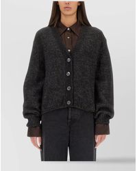 Our Legacy - Relaxed-Fit Wool Alpaca Cardigan - Lyst