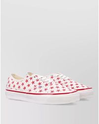 Vans - Printed Canvas Lace-Up Sneakers - Lyst