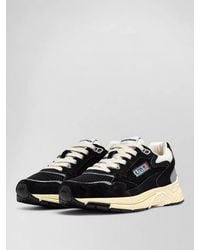 Autry - Hyperway Sneakers Suede Mesh Running Silhouette - Lyst