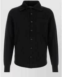 Dries Van Noten - Cashmere Monaco Cardigan Long Sleeves Pockets - Lyst