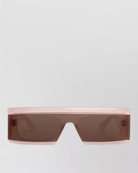 Alaïa - Acetate Rectangular Mask Sunglasses - Lyst