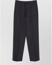 Valentino Garavani - Wool Mohair Straight-Leg Trousers - Lyst