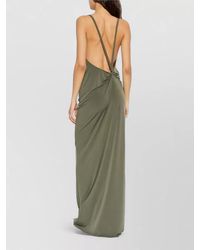 Coperni - Draped Cowl-Neck Maxi Dress - Lyst